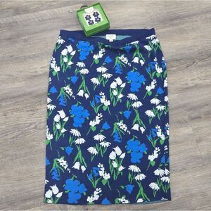 🐢 Kate Spade x Target Knit Floral Skirt. XL. NWOT